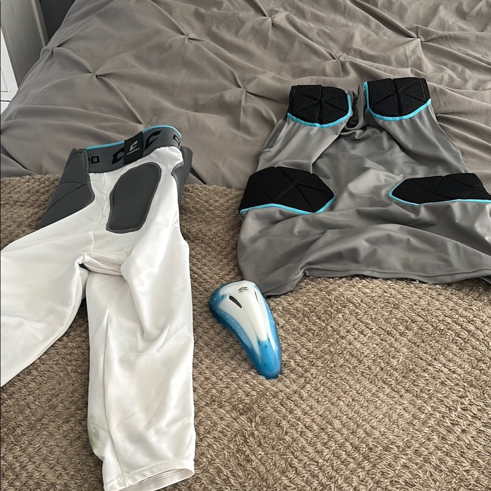 CCM Gray and White Athletic Socks